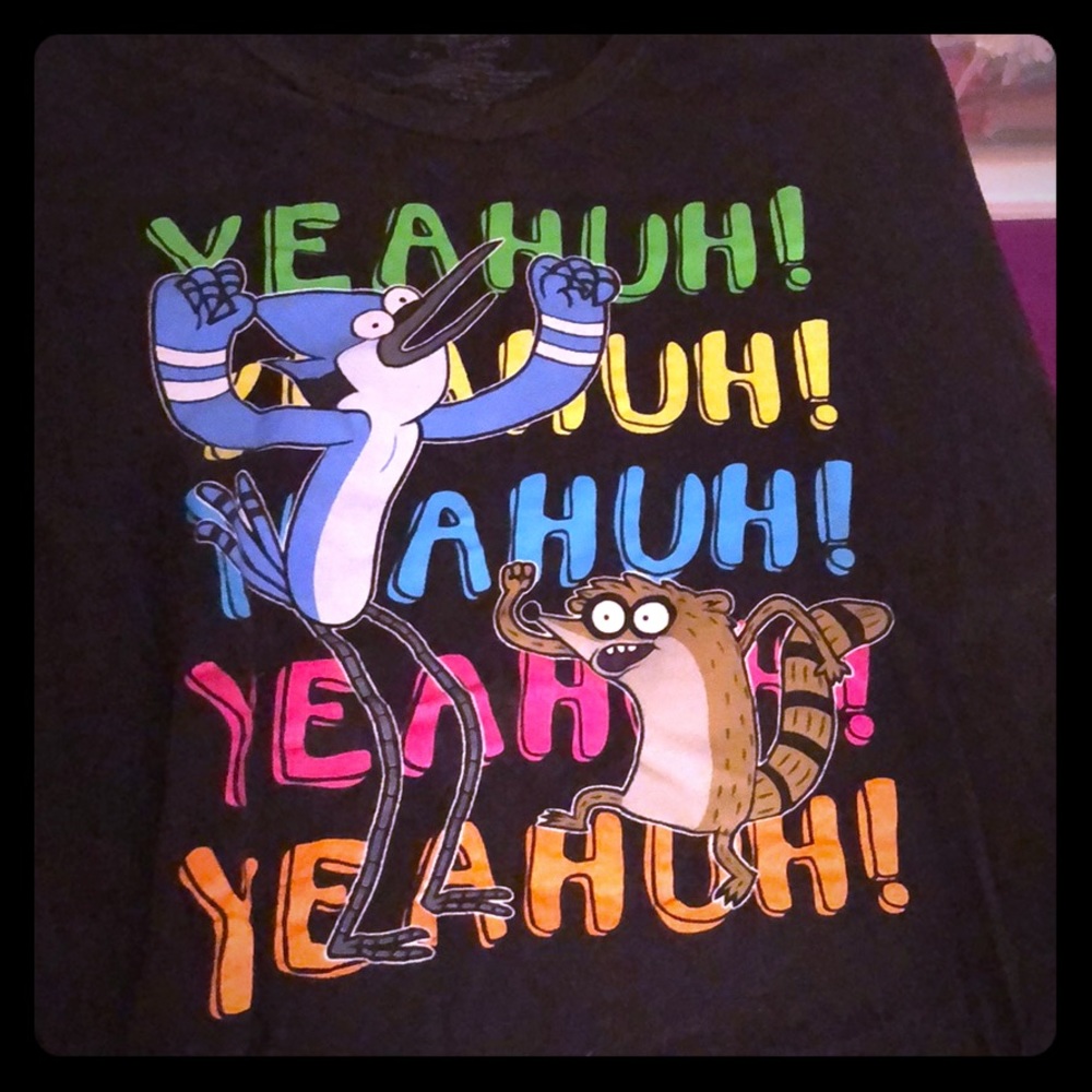 Regular show graphic tee